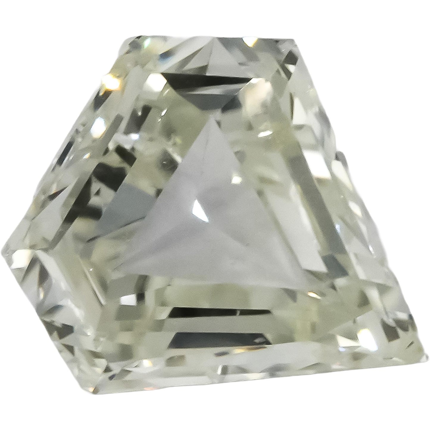 GIA Certified SI1/K Modified Shield Step Cut Diamond Loose Stone 1.0CT