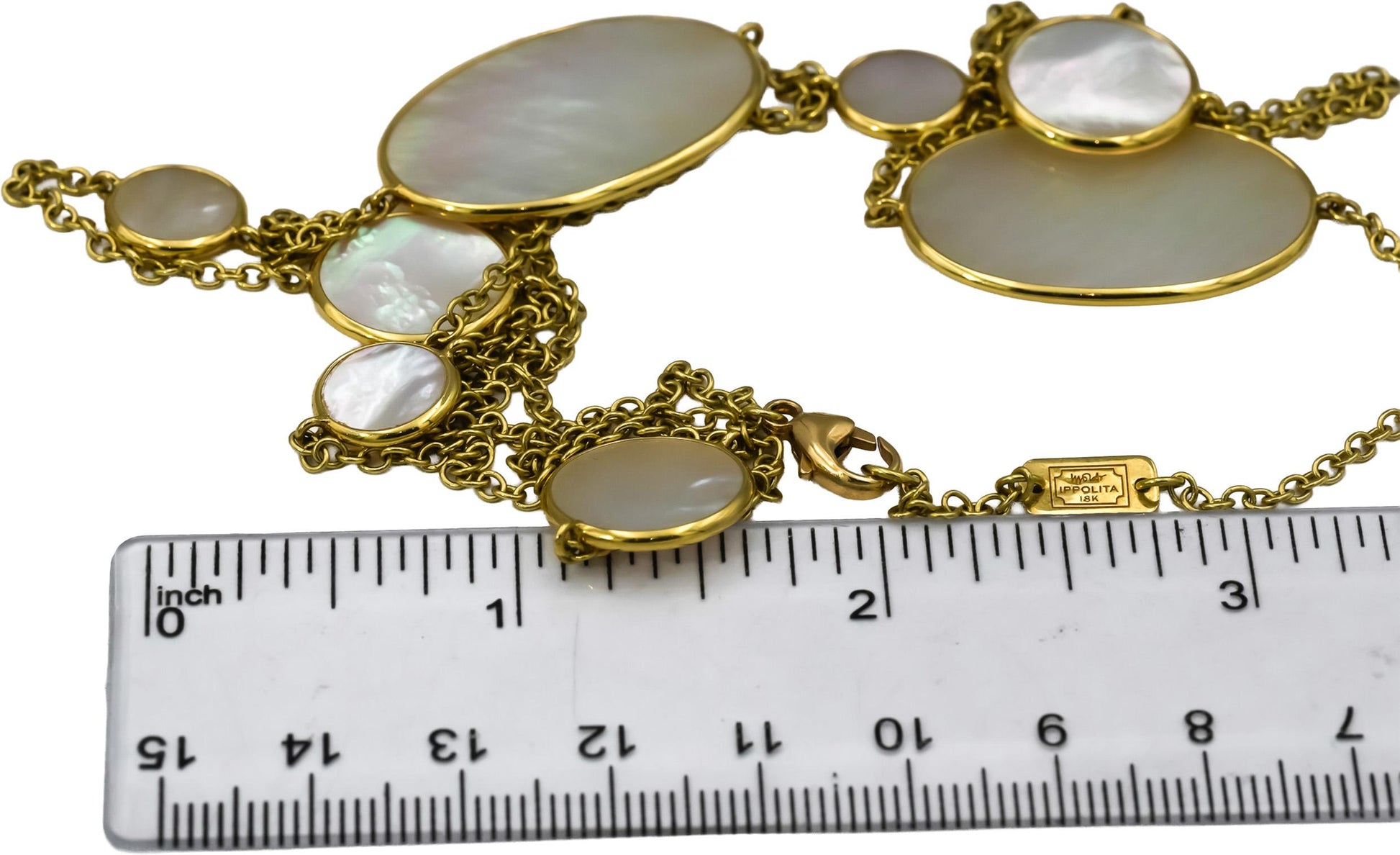 IPPOLITA 18k Yellow Gold Mother of Pearl Rock Candy Necklace