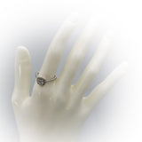 14k White Gold VS Round Diamond Engagement Ring 1.05CT Size 6.75