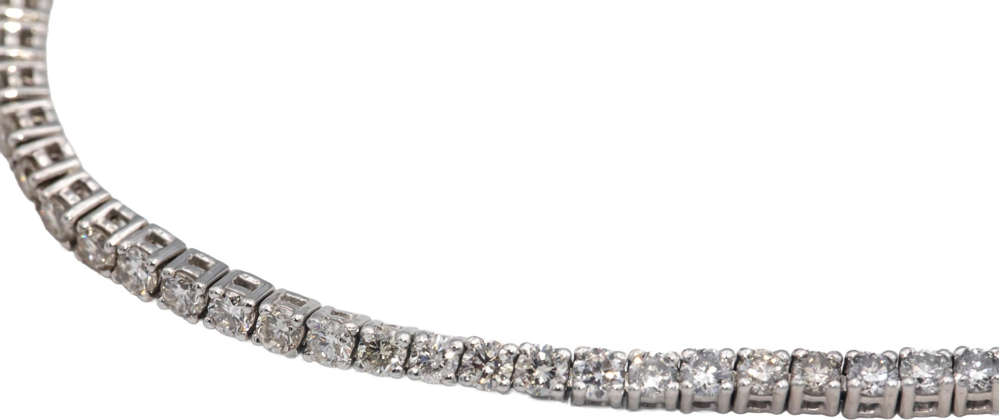 14k White Gold Jewelry Round Diamond Tennis Bracelet 2.80CT