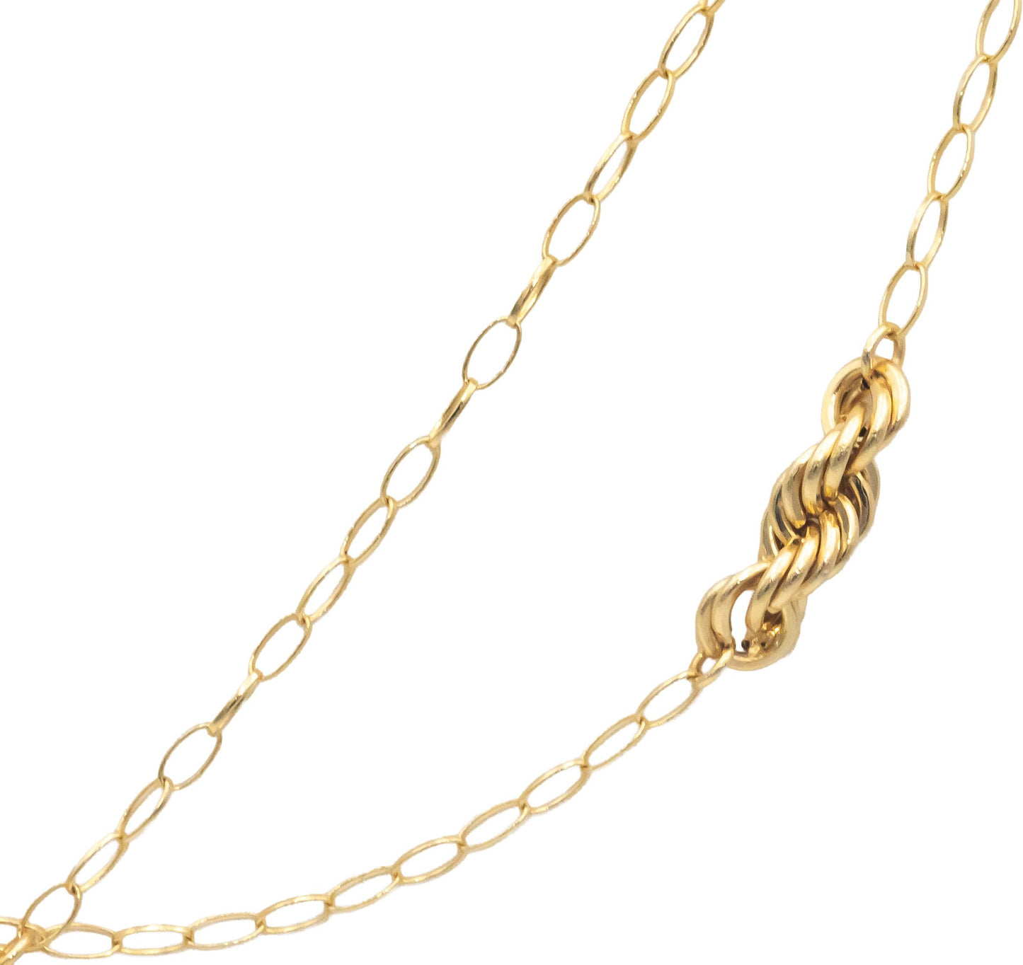 14k Yellow Gold Jewelry 36" Long/9.2mm Wide Opera Length Chain Necklace