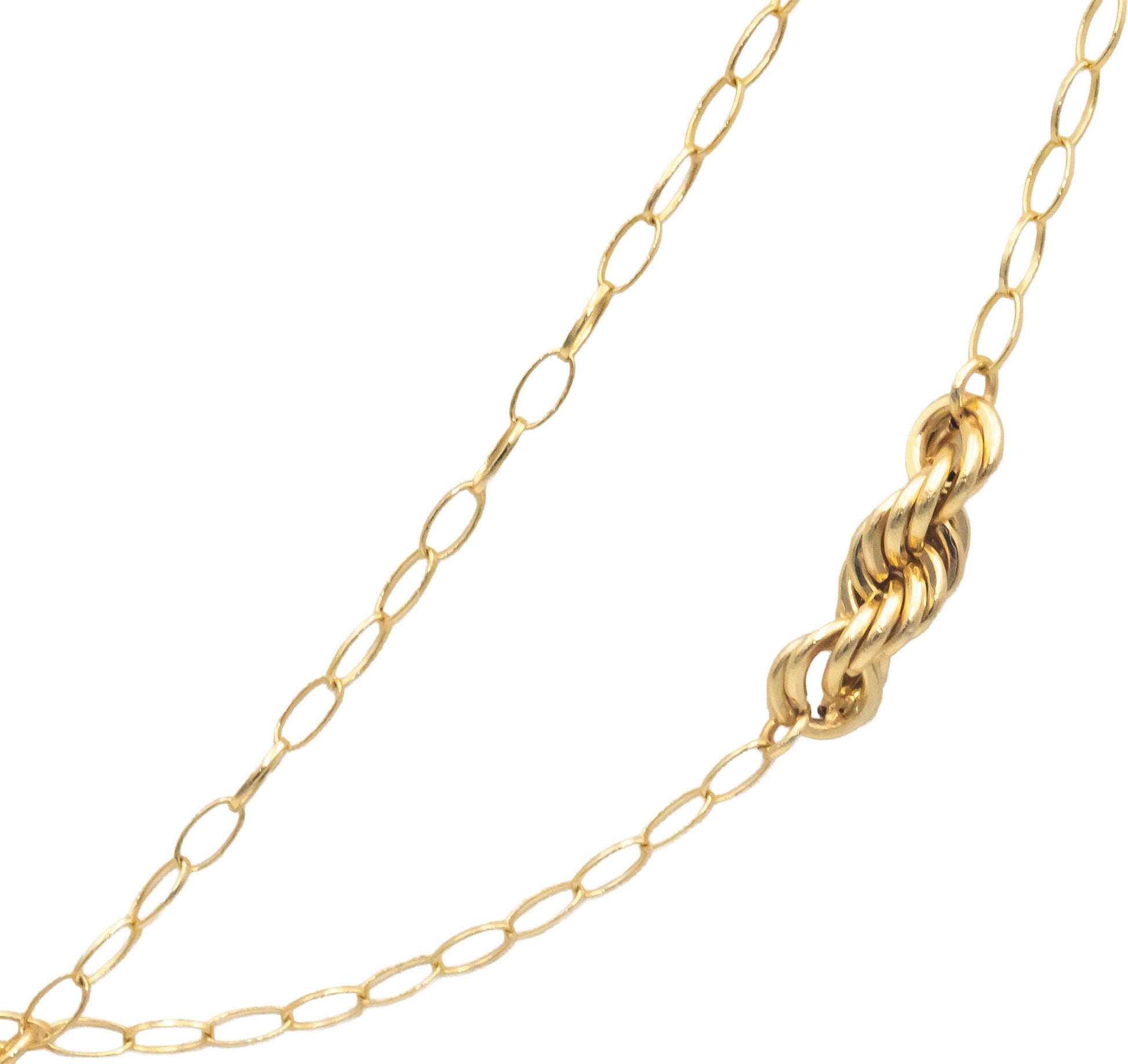 14k Yellow Gold Jewelry 36" Long/9.2mm Wide Opera Length Chain Necklace
