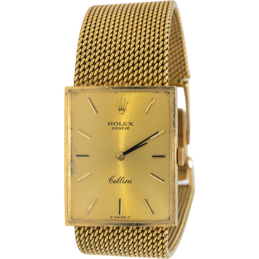 ROLEX 18k Yellow Gold 4089 Cellini Manual Winding Watch
