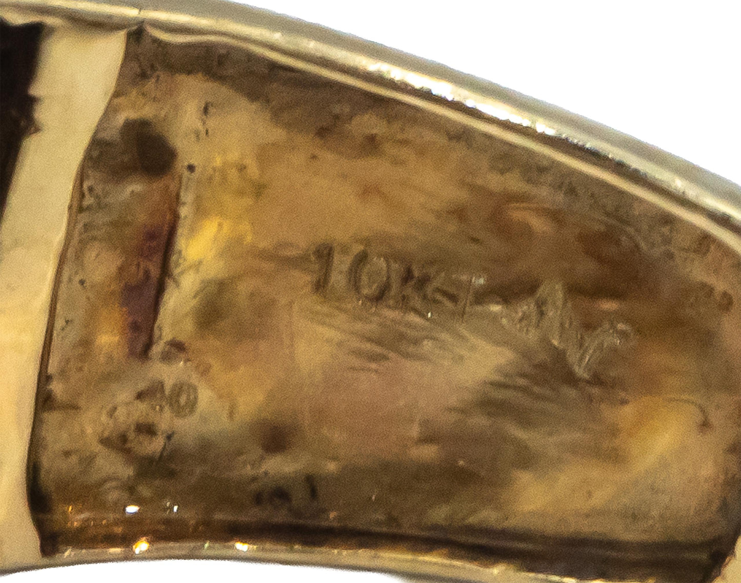 10k White Gold Round Cut Diamond Men's Band Ring 0.75CT Size 9.5