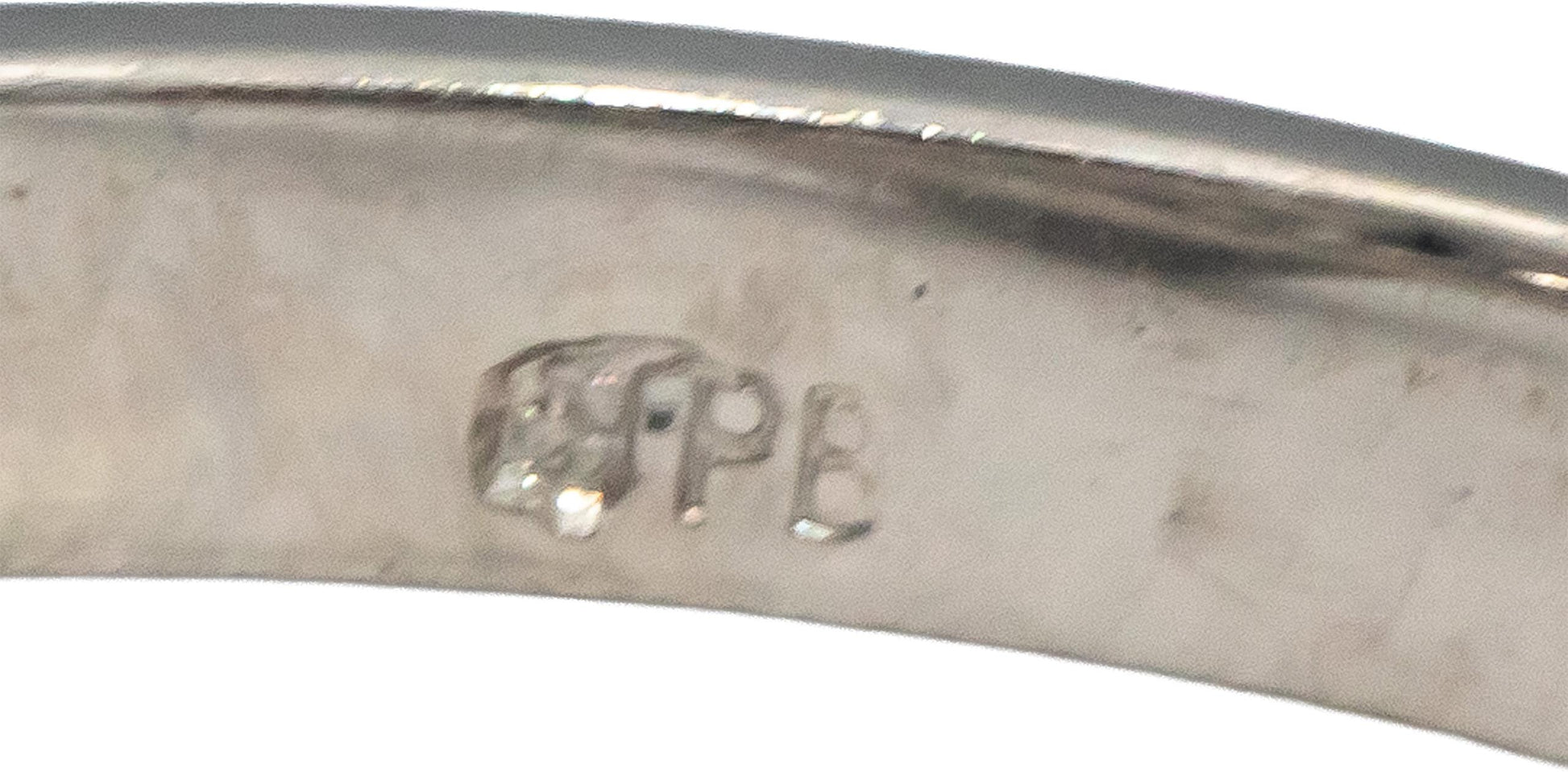 14k White Gold Apatite & VS Diamond Cocktail Ring 1.55CT Size 6.75