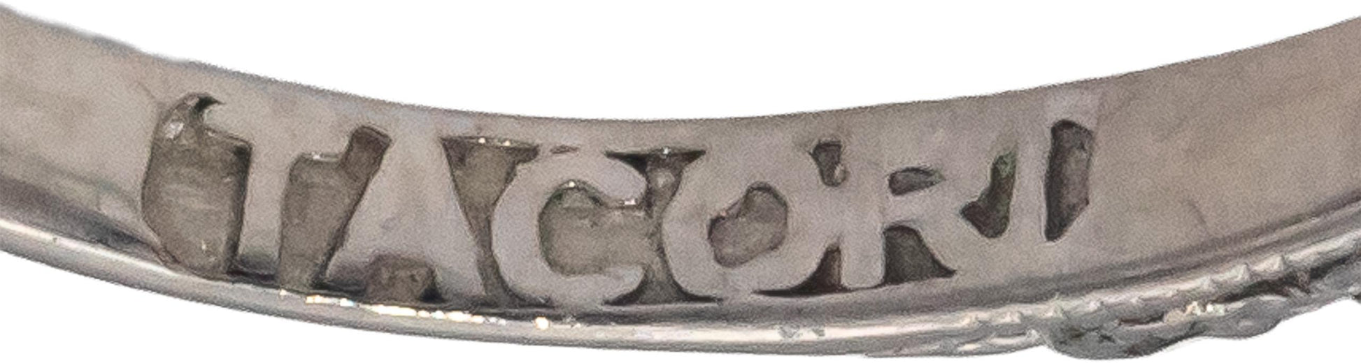 TACORI Platinum Diamond Engagement Wedding Ring 1.40CT w/ 1.05CT Center Size 6.5