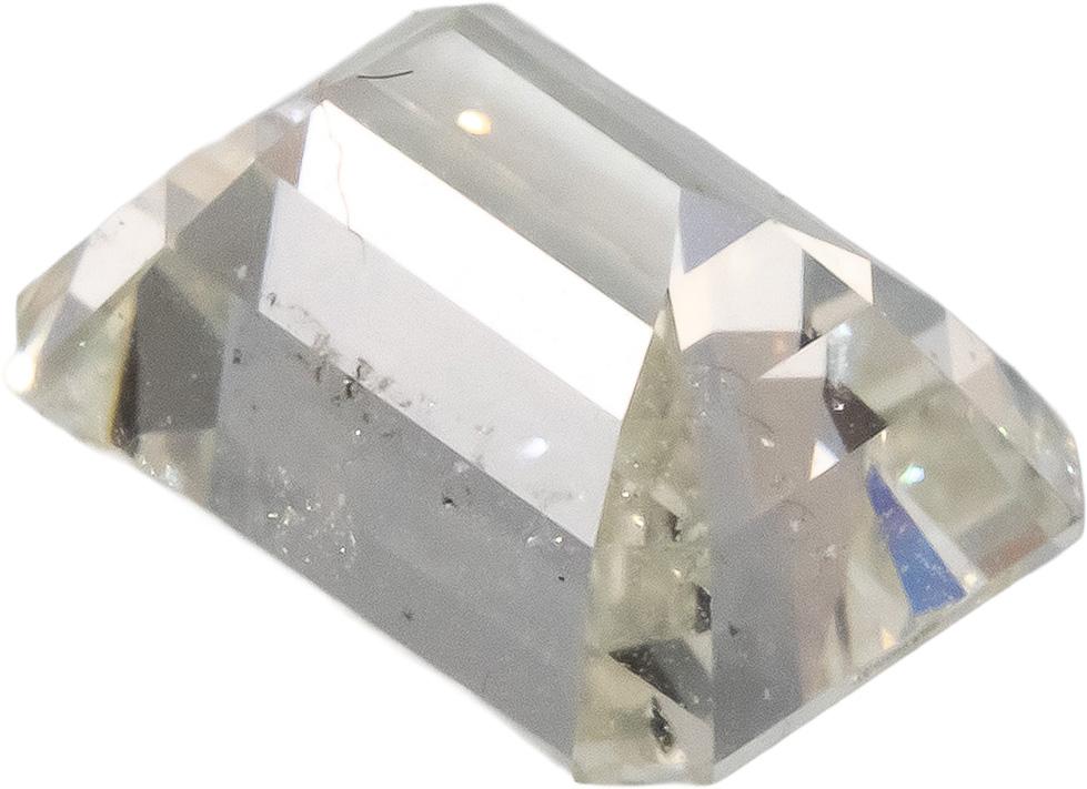 GIA Certified SI2/H Emerald Cut Diamond Loose Stone 3.01CT