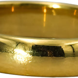 TIFFANY & CO. 18k Yellow Gold 4.6mm Wide Band Ring Size 8.75