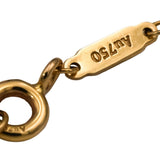 TIFFANY & CO. 18k Yellow Gold Knot Pendant Necklace