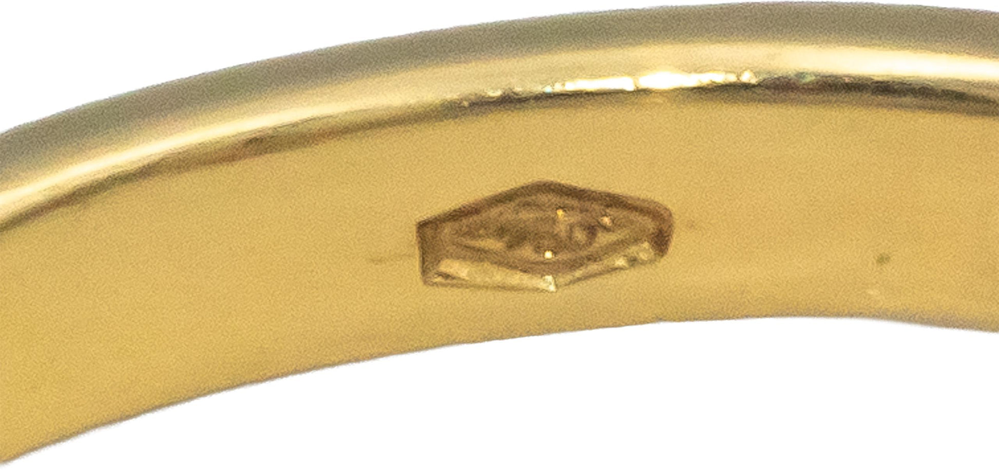 18k Yellow Gold 0.75CT VS1 - VS2 Diamond and Citrine Halo Ring Size 7