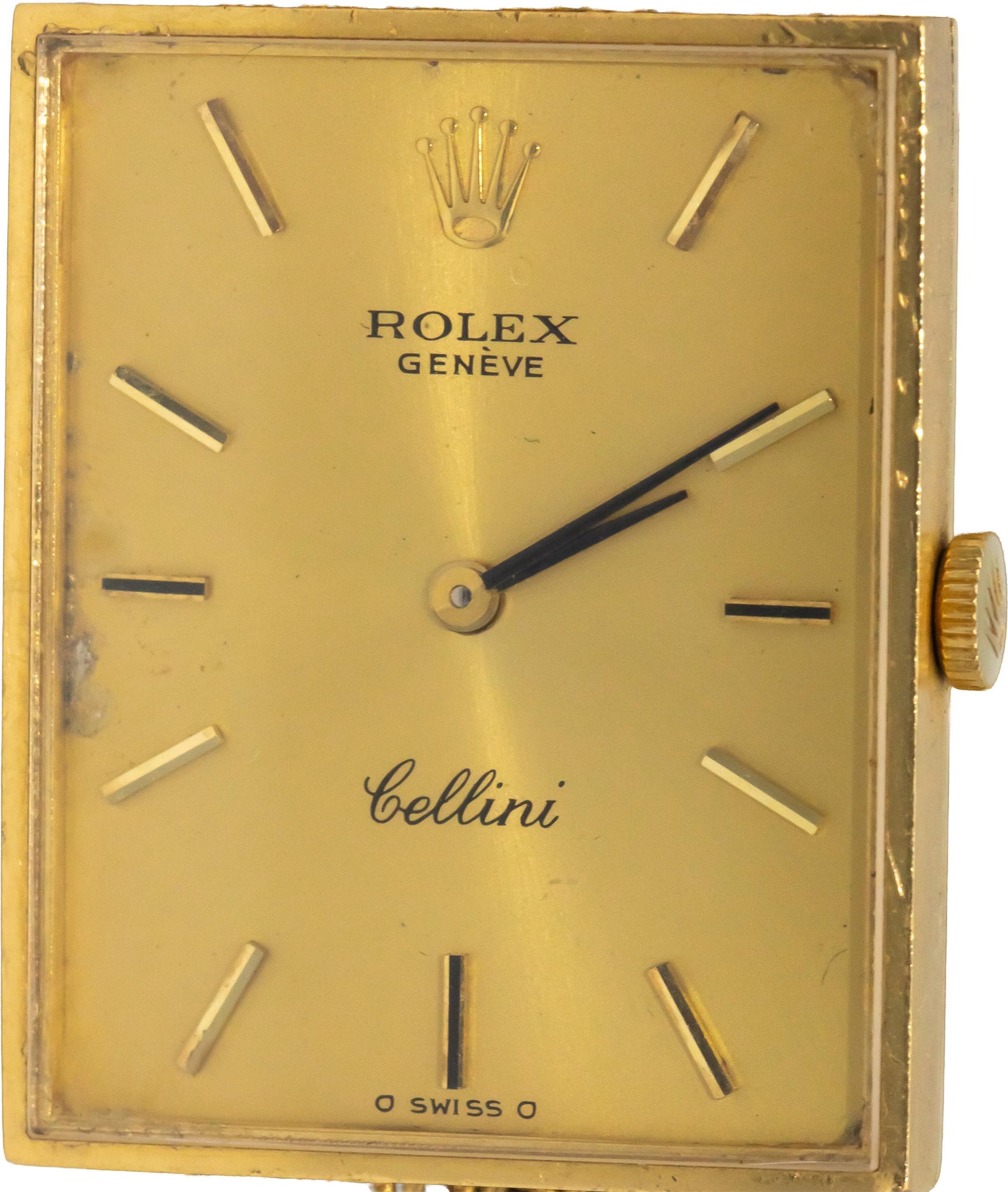 ROLEX 18k Yellow Gold 4089 Cellini Manual Winding Watch