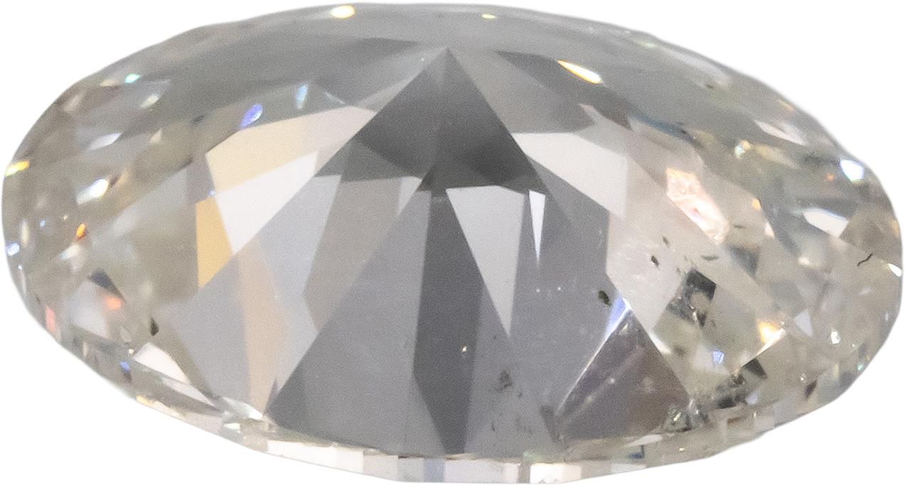 GIA Certified SI2/H Oval Brilliant Diamond Loose Stone 2.01CT