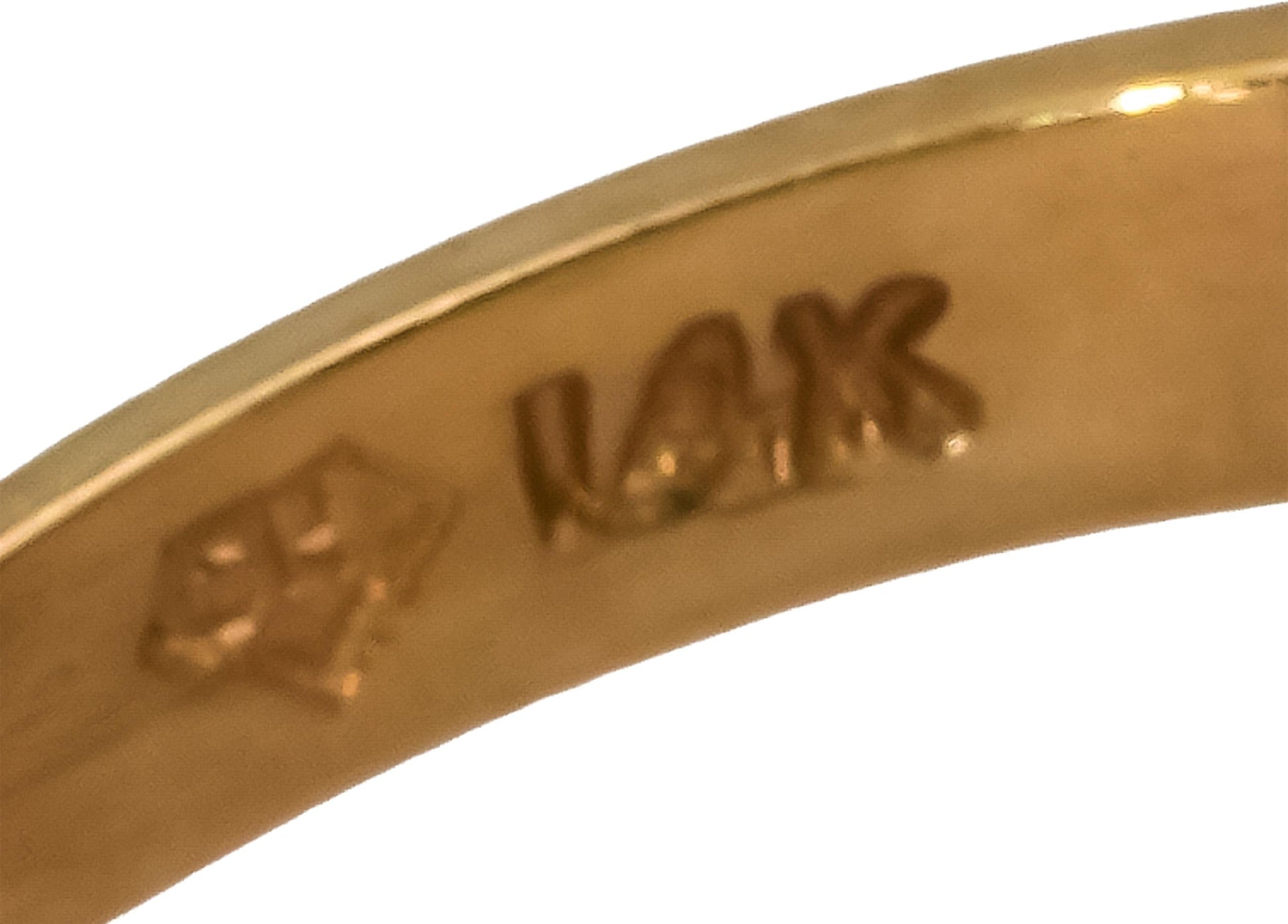 14k Yellow Gold Diamond and Ruby Cocktail Ring 1.25CTW Size 7.5