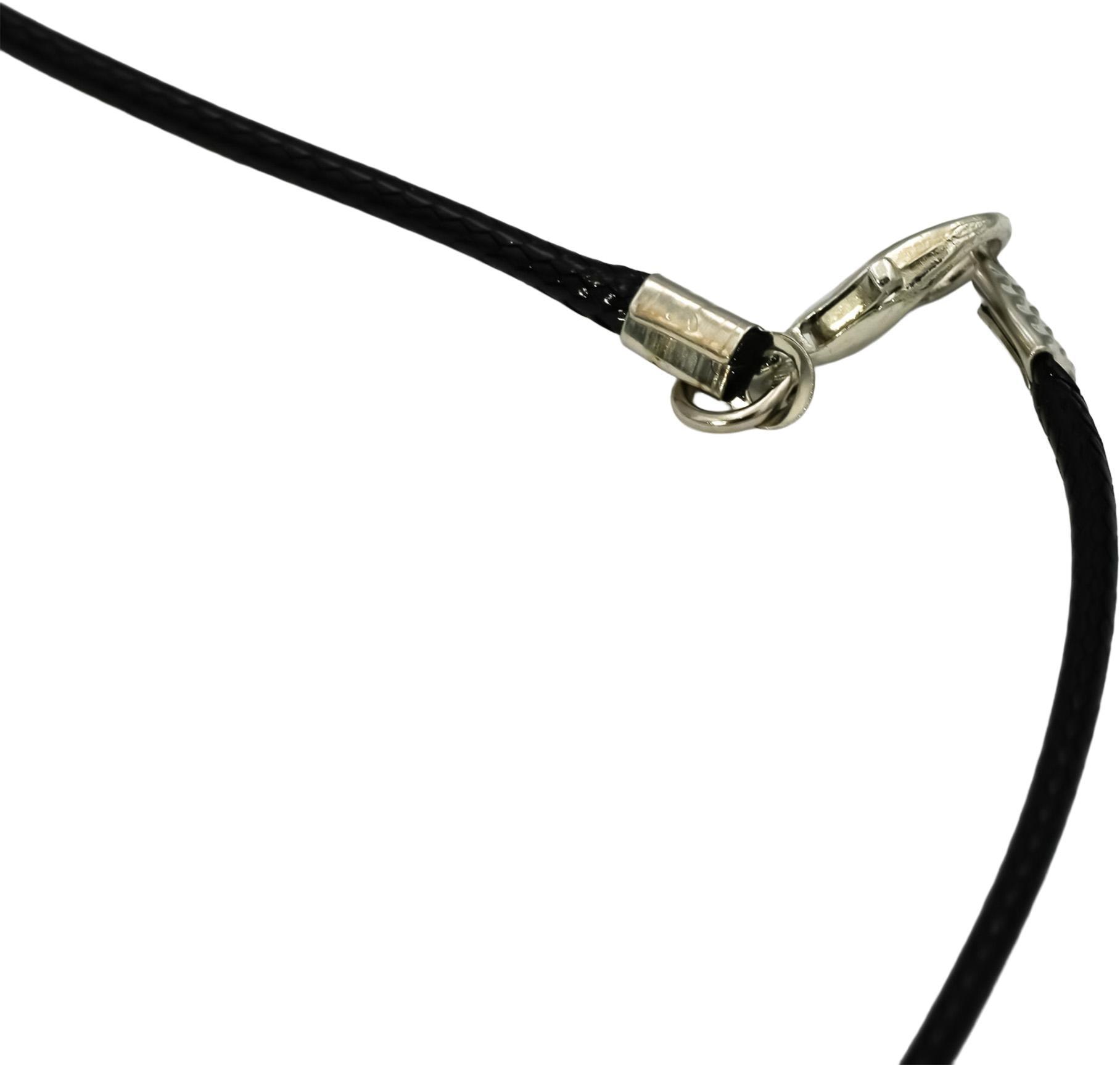 18k White Gold Diamond and Multi Color Sapphire Dangle Pendant Necklace 0.10CT