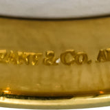 TIFFANY & CO. 18k Yellow Gold 4.6mm Wide Band Ring Size 8.75