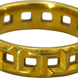 TIFFANY & CO. 18k Gold T True 5.5mm Wide Ring Size 8 w/ Box 2900.00 Retail