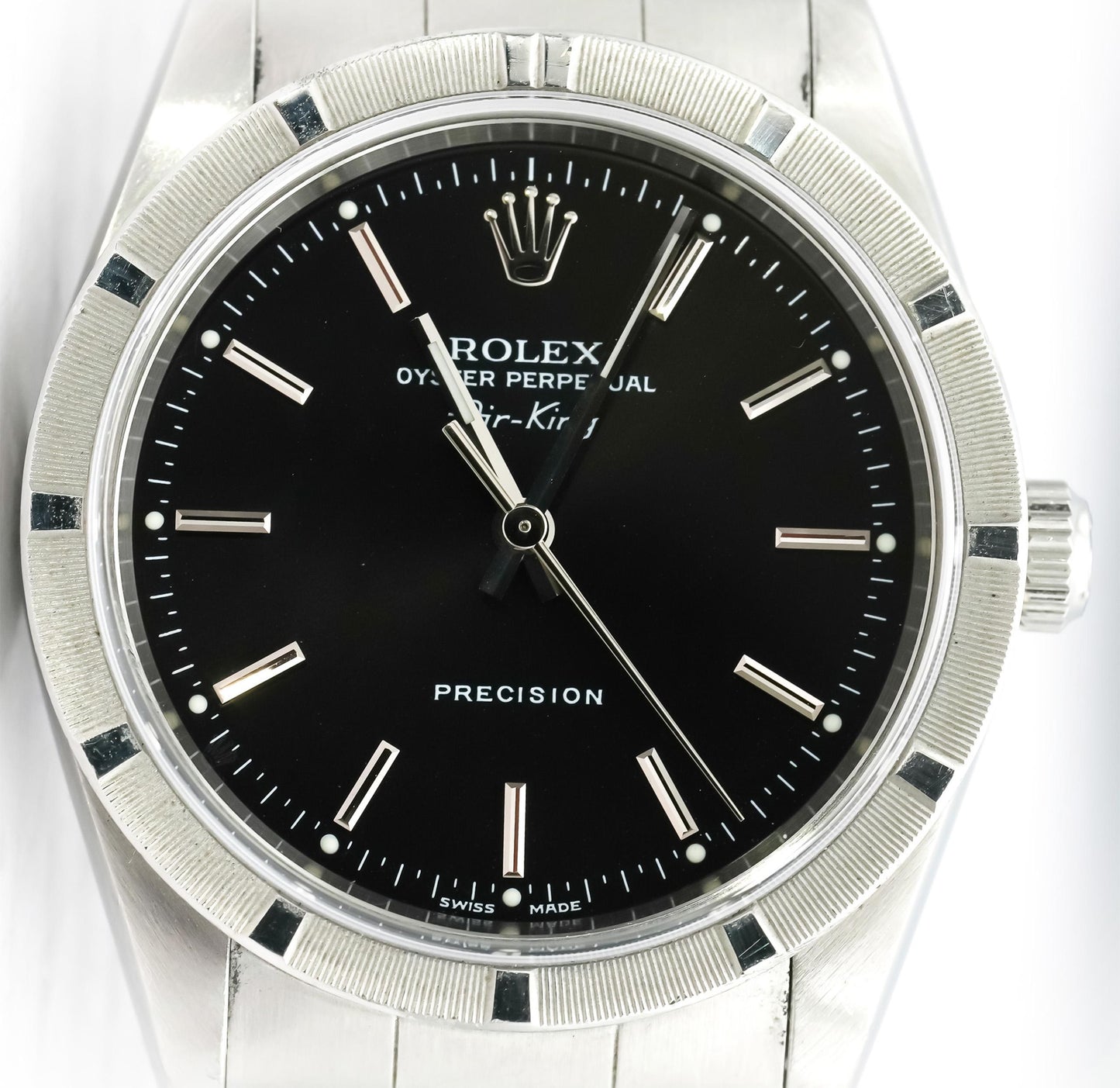 ROLEX Stainless Steel Oyster Perpetual Air-King Automatic Watch Ref 14010