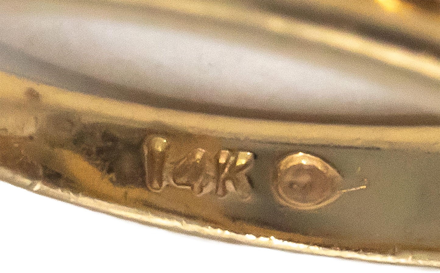 14k Yellow & White Gold Diamond Cluster Cocktail Ring 1.50CT Size 6.5