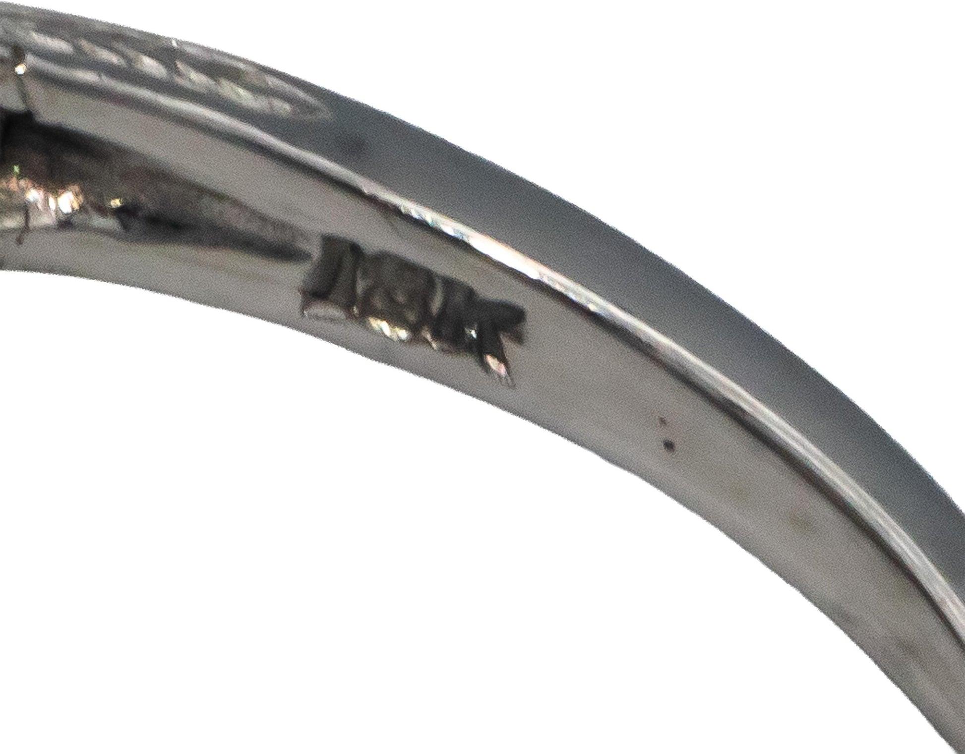 Vintage Antique 18k Gold 0.45CT Old Mine Cut Diamond Filigree Ring Size 6.75