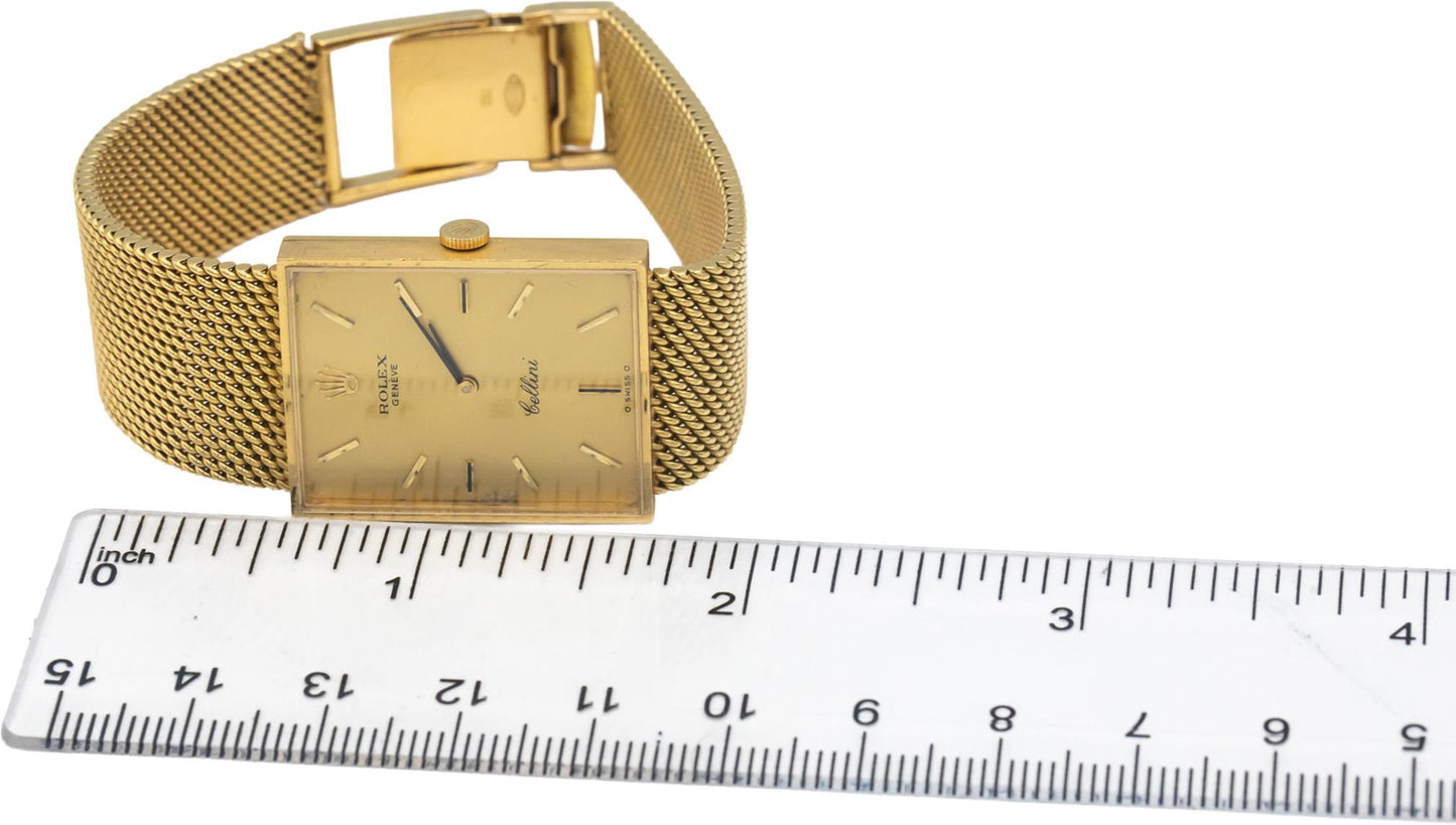 ROLEX 18k Yellow Gold 4089 Cellini Manual Winding Watch