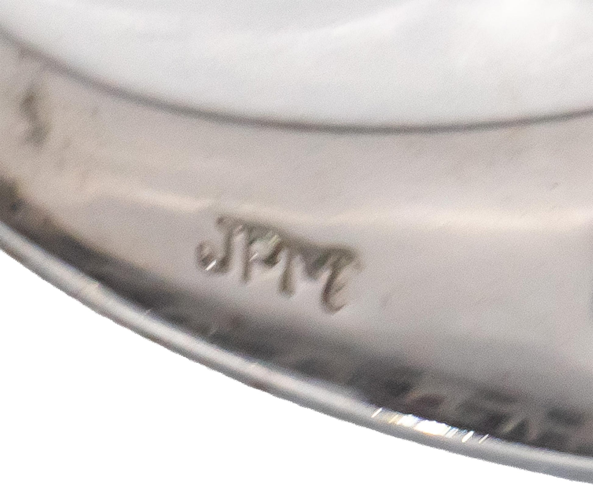 14k White Gold White and Blue Diamond Cluster Cocktail Ring 1.50CT Size 7