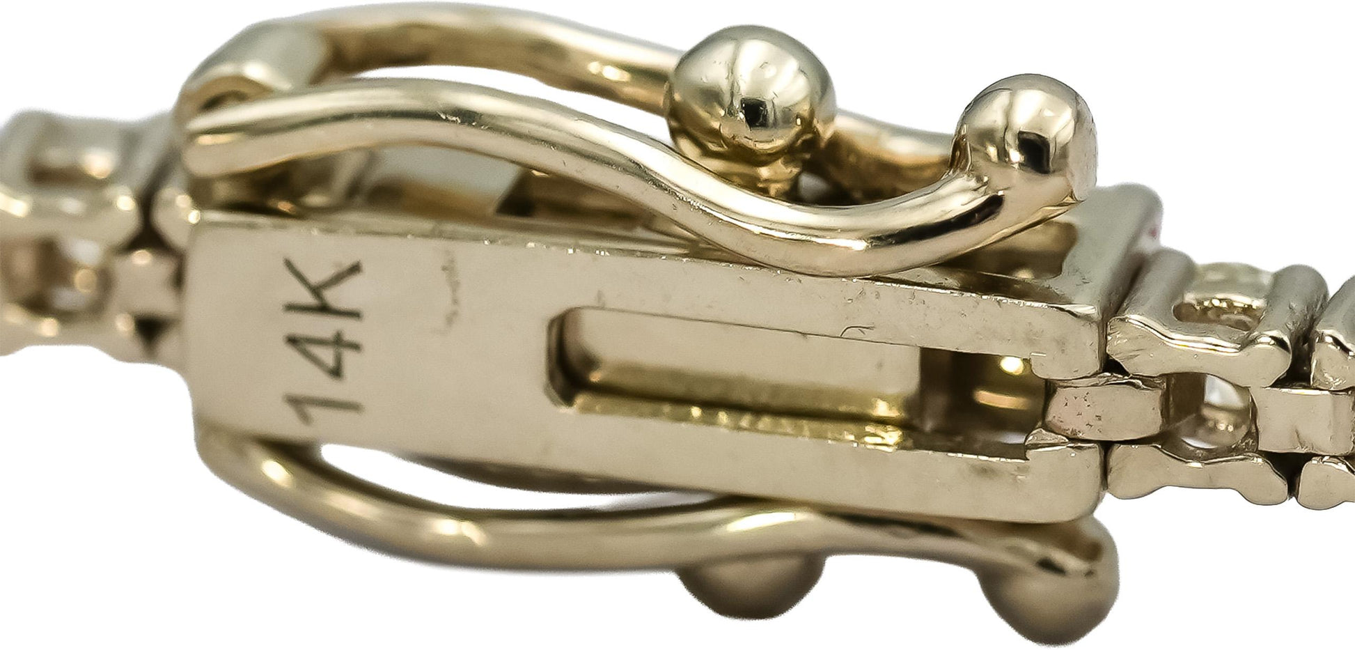 14k White Gold Round Diamond Tennis Bracelet 2.78CT