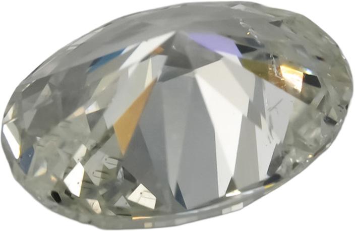 GIA Certified SI2/H Oval Brilliant Cut Loose Diamond Stone 2.01CT