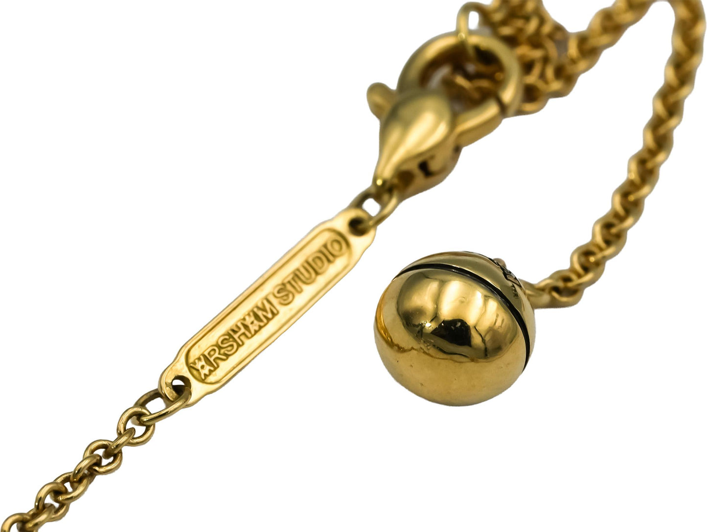 TIFFANY & CO. 18k Gold Arsham Studios Pokémon Pikachu Pendant Necklace w/ Box