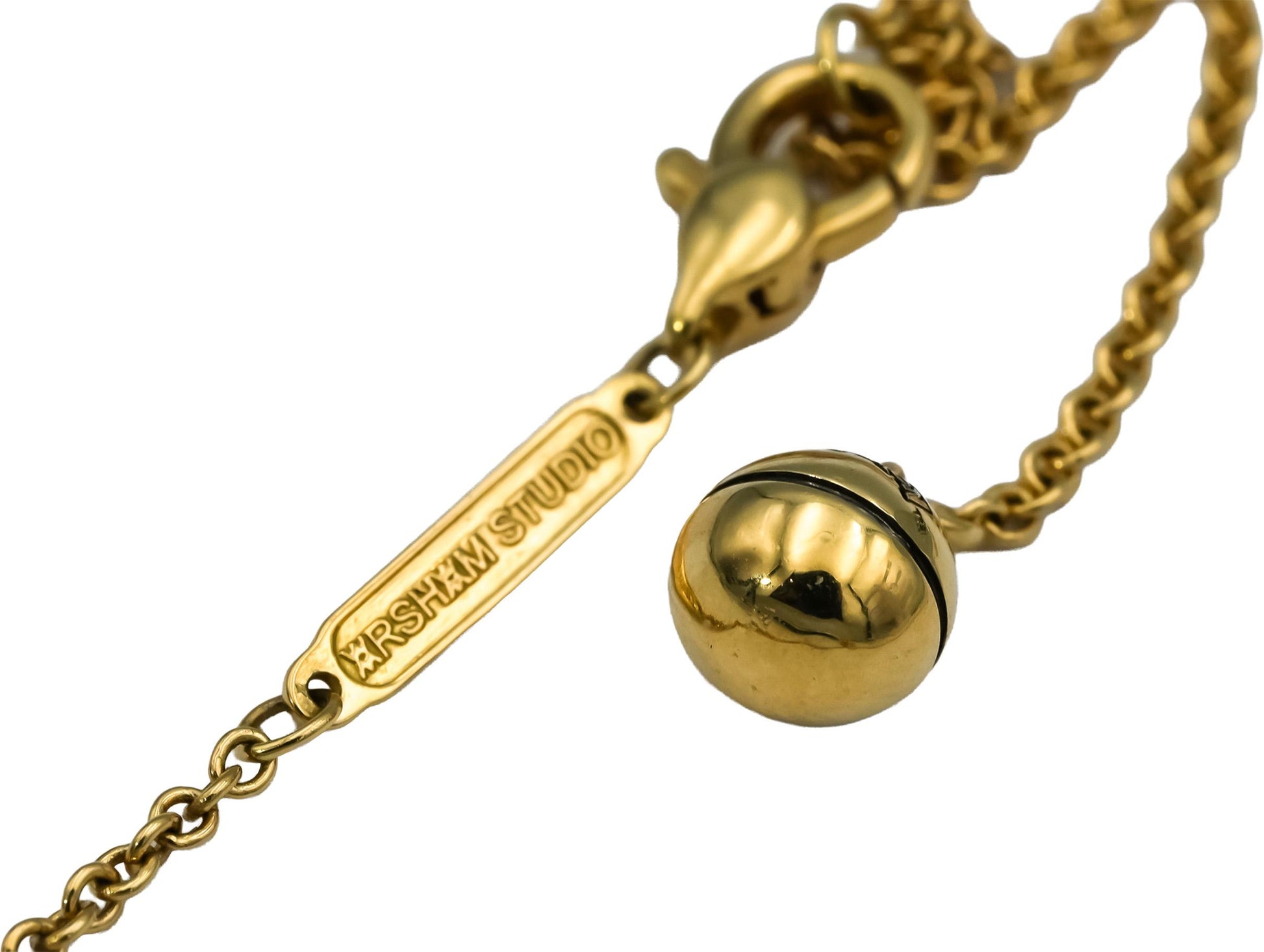 TIFFANY & CO. 18k Gold Arsham Studios Pokémon Pikachu Pendant Necklace w/ Box