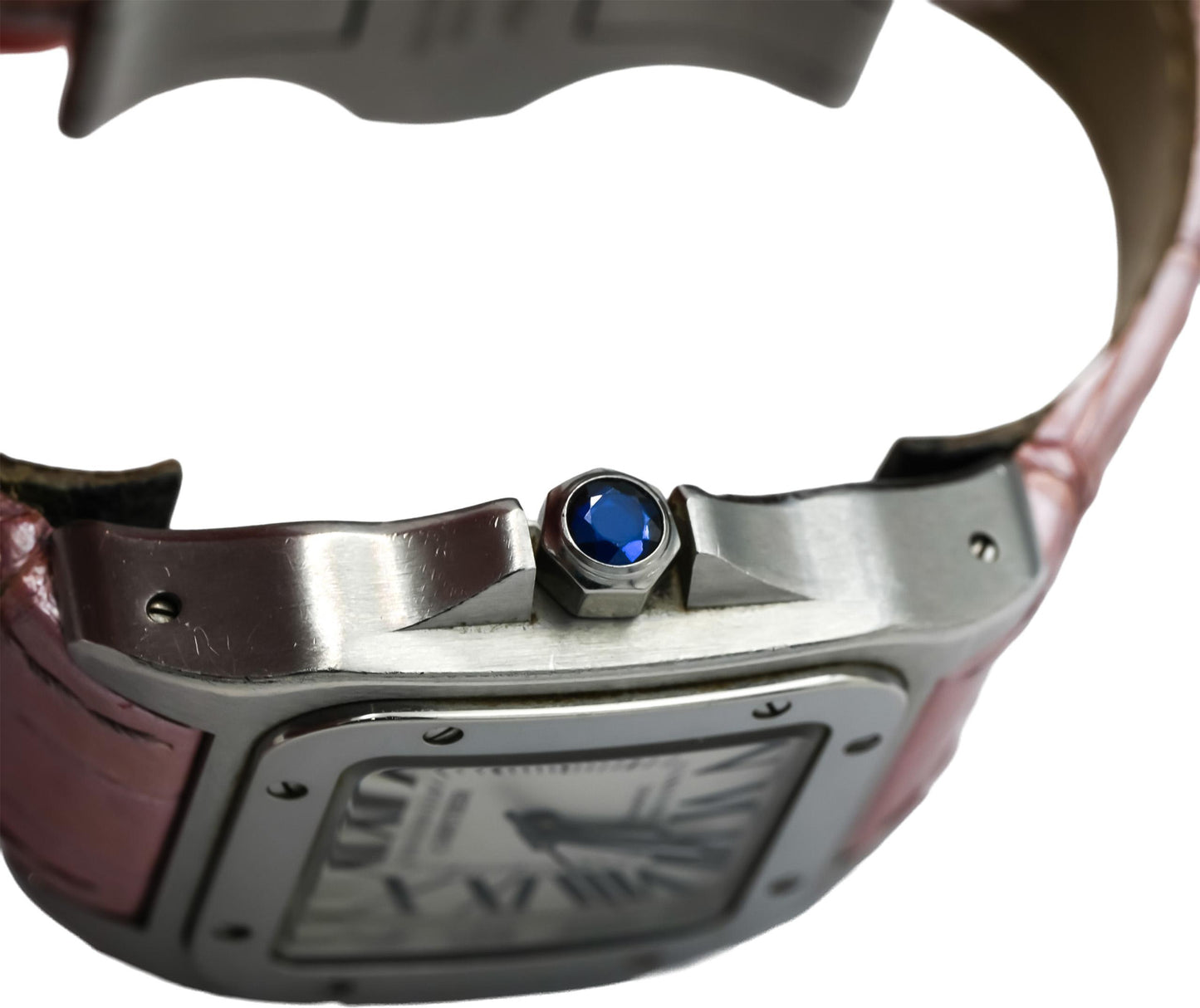CARTIER Stainless Steel Santos 100 34mm Automatic Watch Ref. 2878