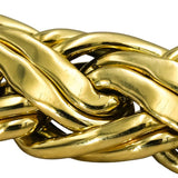 TIFFANY & CO. 18k Yellow Gold Byzantine Bracelet 9.5mm Wide