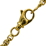DAVID YURMAN 18k Yellow Gold 3mm Wide Chain Necklace 9700 Retail Value
