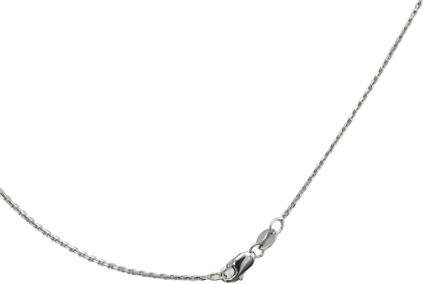 14k White Gold VS Heart Cut Lab-Grown Diamond Solitaire Pendant Necklace 2.98CT