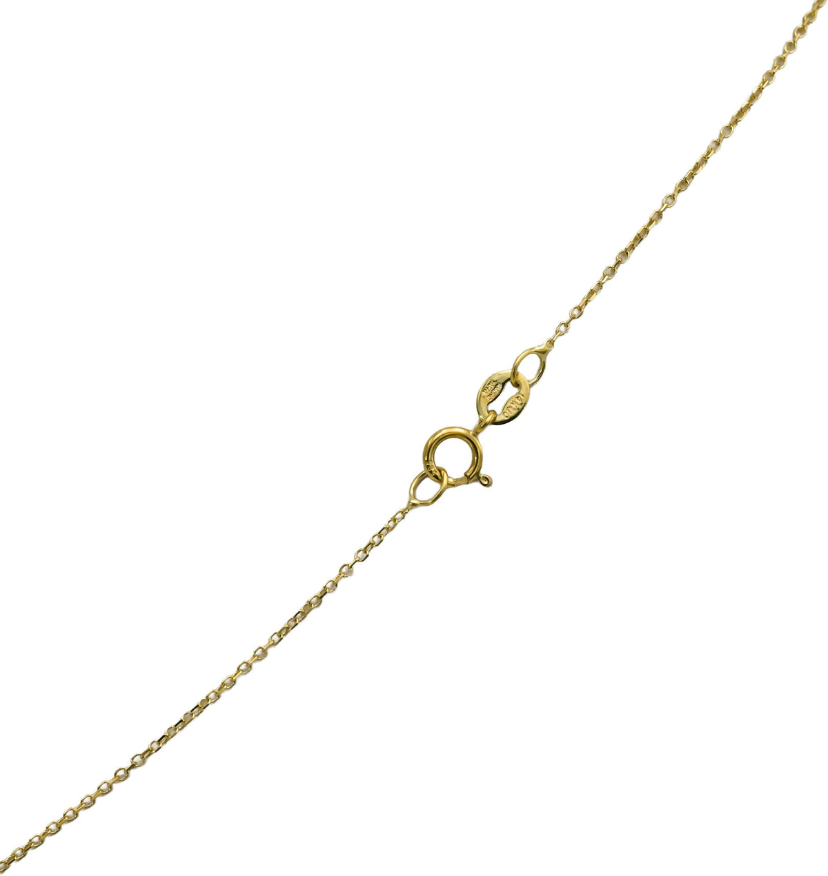 14k Yellow Gold VS Round Lab-Grown Diamond Solitaire Pendant Necklace 1.57CT