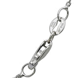 14k White Gold VS Round Lab-Grown Diamond Solitaire Pendant Necklace 1.08CT