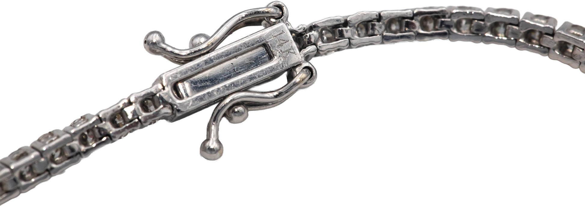 14k White Gold Jewelry Round Diamond Tennis Bracelet 2.80CT