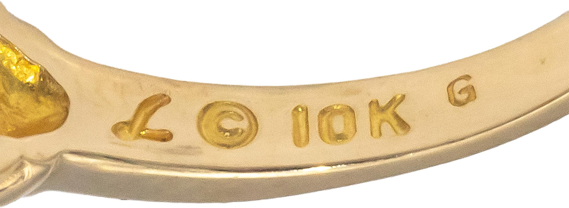 10k Yellow Gold 0.75CT Oval Cut Blue Topaz Solitaire Cocktail Ring Size 6.25