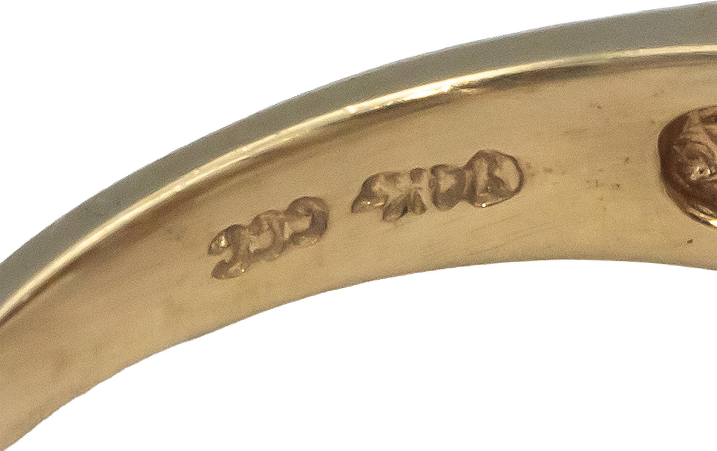 14k Yellow Gold 0.90CT Diamond and Tanzanite Halo Cocktail Ring Size 8