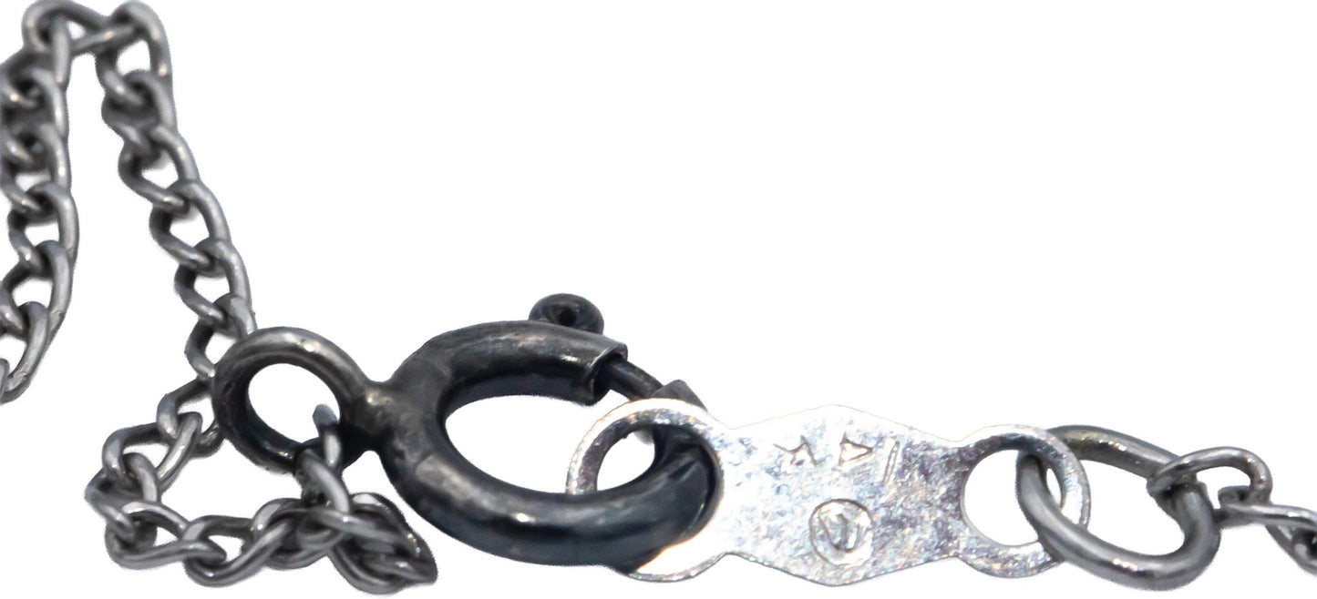 14k White Gold Jewelry 0.20CT Round Cut Diamond Solitaire Pendant Necklace Chain