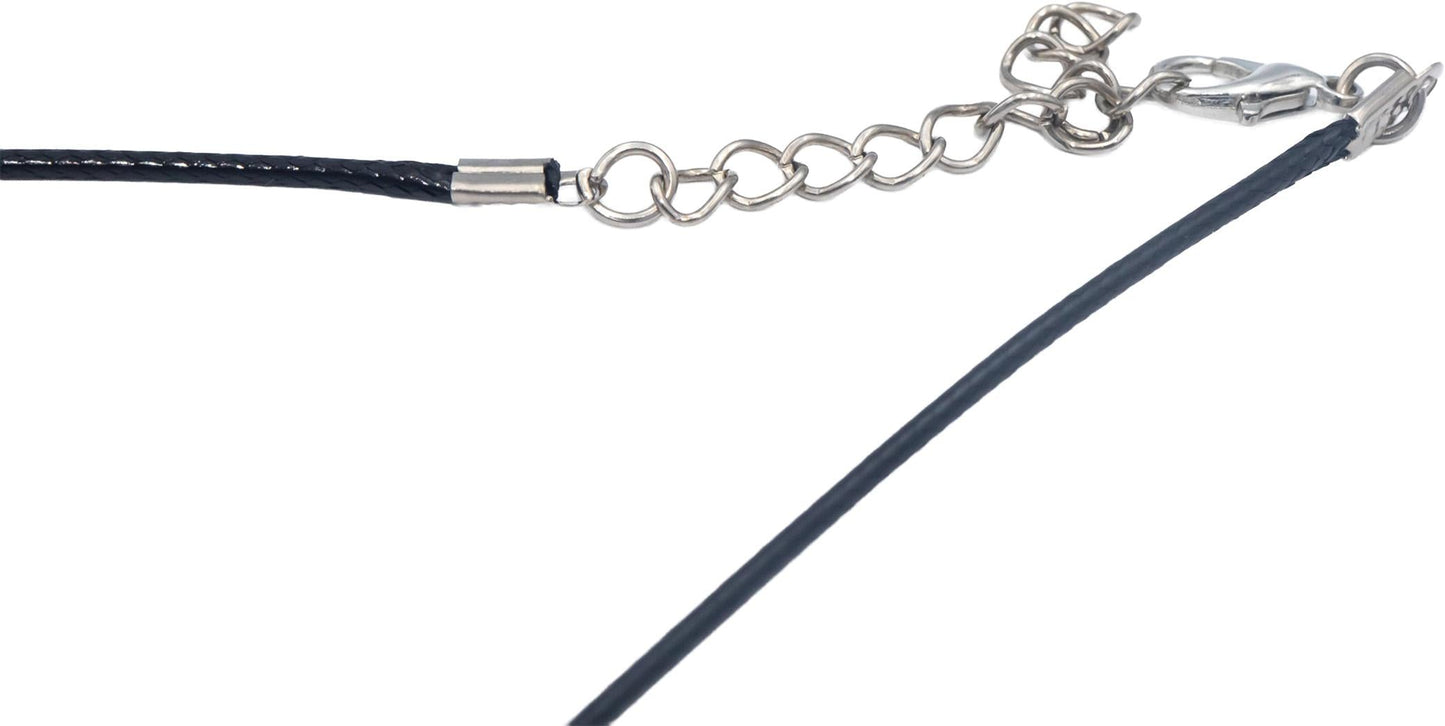 14k White Gold 0.50CT Round Cut Diamond Cluster Ribbon Pendant Necklace