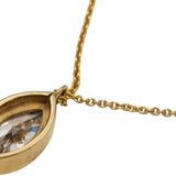 IGI Certified 14k Gold VS1/E Marquise Lab-Grown Diamond Pendant Necklace 2.09CT