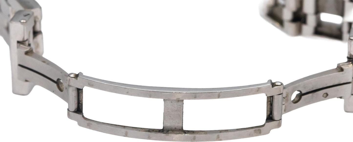 CHOPARD 18k Gold Imperiale Diamond Sapphire Chronograph Quartz Watch 3.25CT