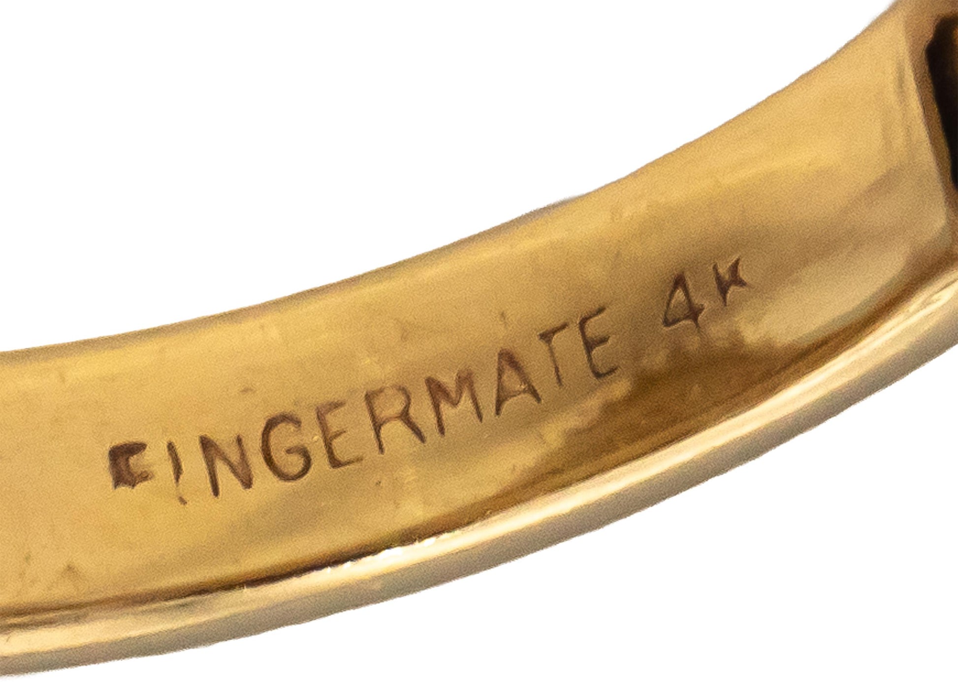 GIA Certified 14k Yellow Gold Colombian Emerald & Diamond Ring 4.0CTW Size 4.75