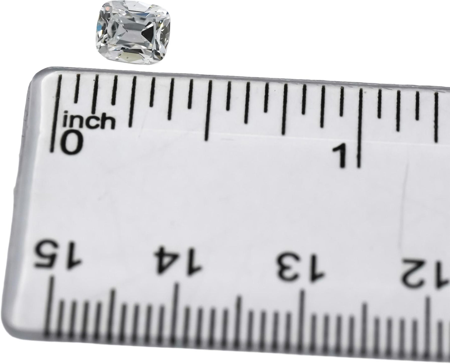 GIA Certified 1.0 Carat Old Mine Cut Diamond D Color SI1 Clarity