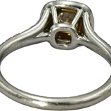 TIFFANY & CO. Platinum & 18k Gold Lucida Diamond Soleste Ring .63CT