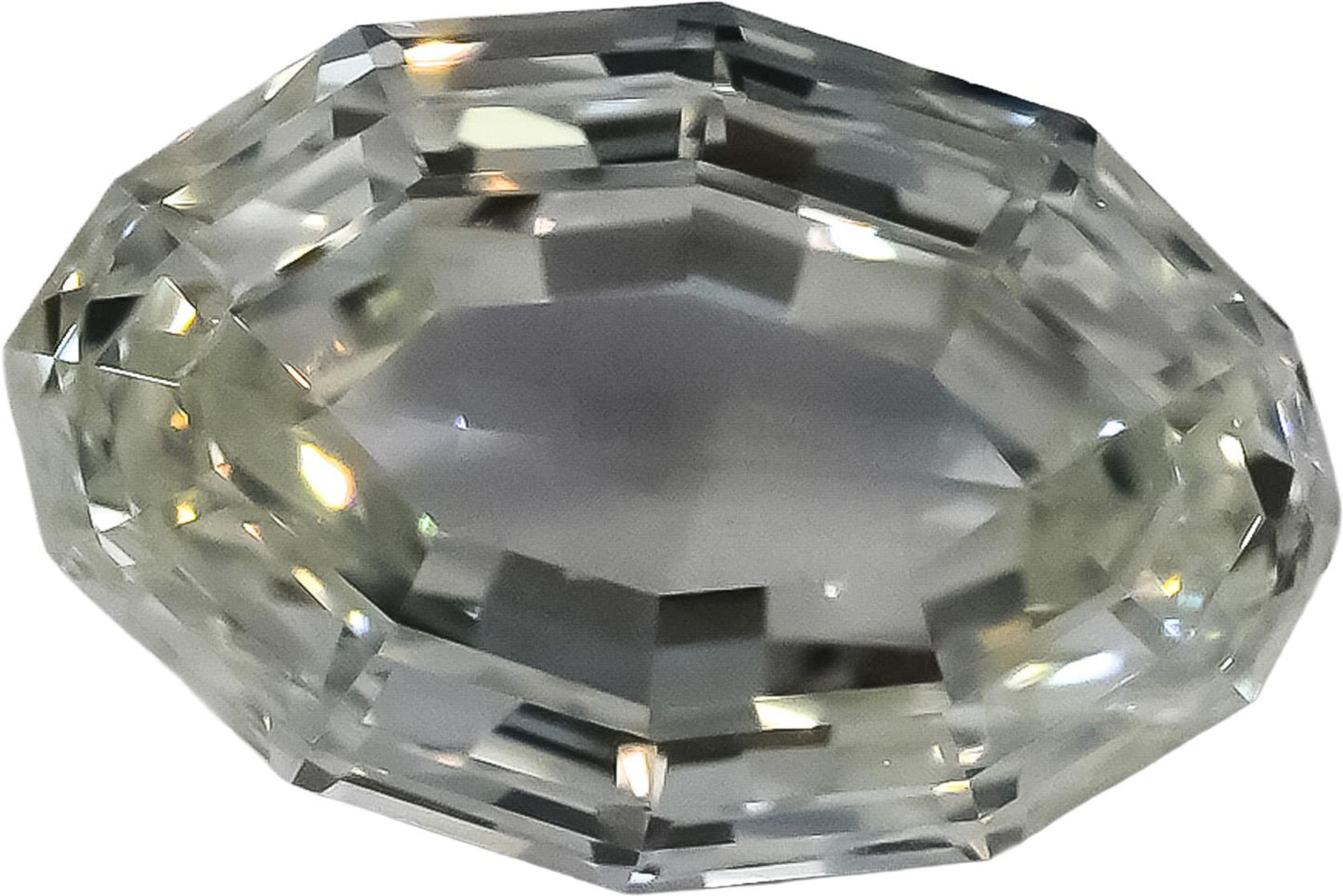 GIA Certified VS1/I Oval Step Cut Natural Diamond Loose Stone 1.00CT