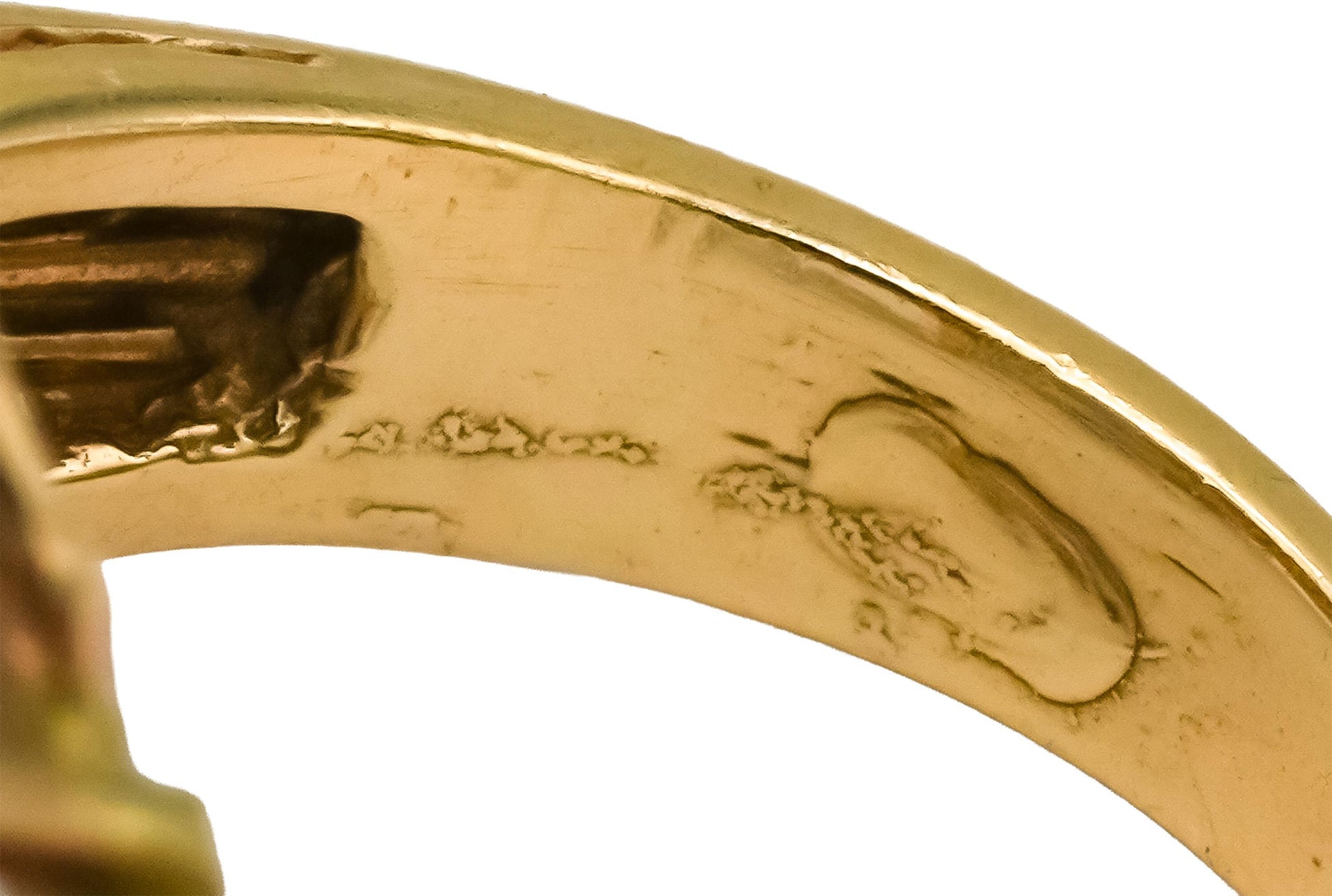 Retro 14k Yellow Gold Aquamarine and Diamond Cocktail Ring 18.33CT Size 6