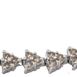 14k White Gold 2.20CT Diamond Fancy Tennis Bracelet