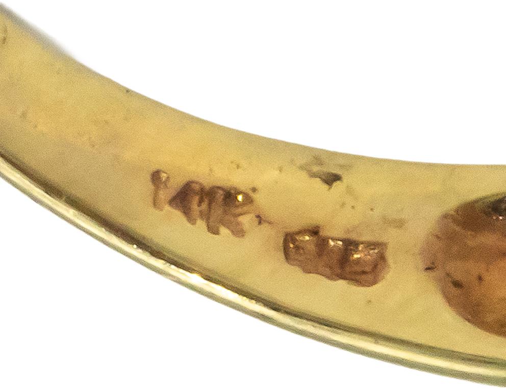 14k Yellow Gold 1.0CT Diamond and Ruby Cocktail Ring Size 7.5