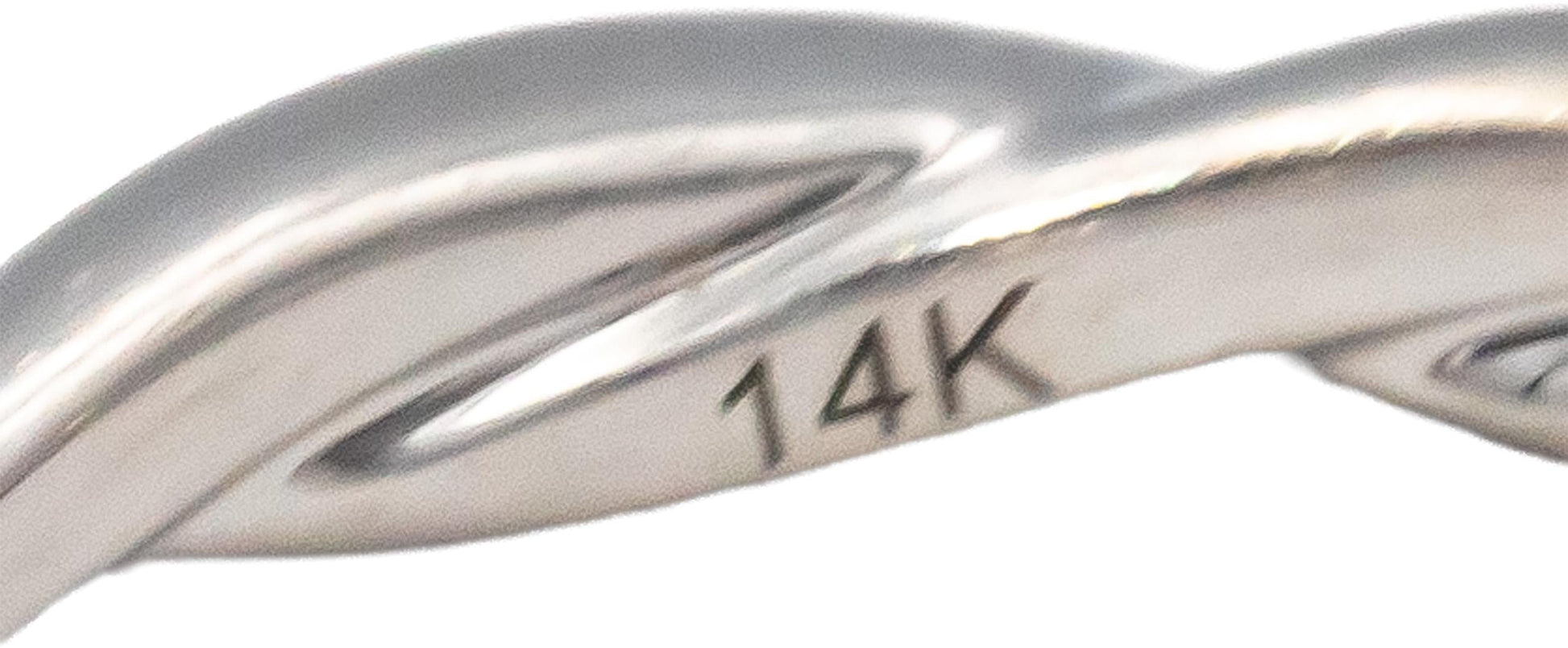 14k White Gold Jewelry 1.33CT Diamond and Garnet Ring Size 6.5